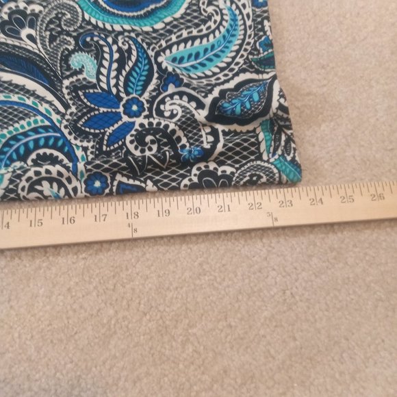 I.N. Studio Women's Size 2x Paisley Floral Boho Wide Leg Stretchy Slip on pants - Picture 4 of 7